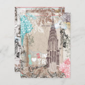 I Love New Yorkヴィンテージはがき ポストカード (正面/裏面)