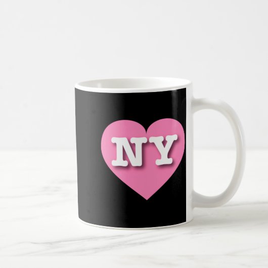 I Love New York Ny Nk Heart  コーヒーマグカップ (右)