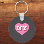 I Love New York Ny Nk Heart _1  キーホルダー (正面)