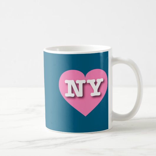 I Love New York Ny Nk Heart _1  コーヒーマグカップ (右)