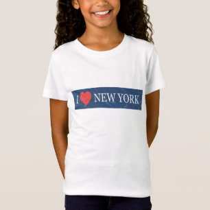 I Love New York - NYC土産クラシックハートデザイン Tシャツ