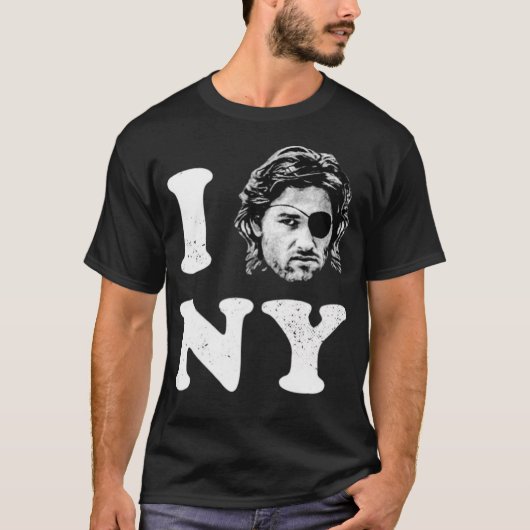 I Love New York - Snake Plissken Tシャツ (正面)