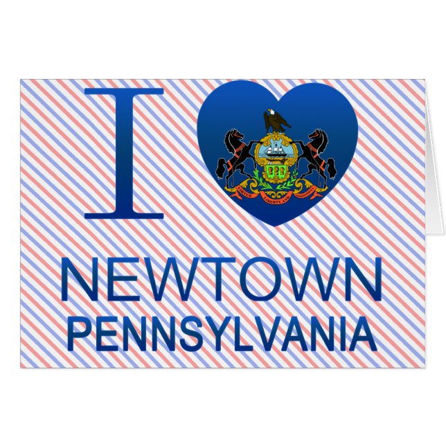 I Love Newtown, PA (正面横)