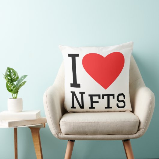 I love nfts クッション (椅子)