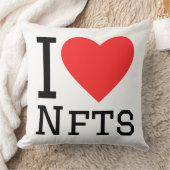 I love nfts クッション (ブランケット)
