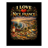 I Love Nice ポスター (正面)