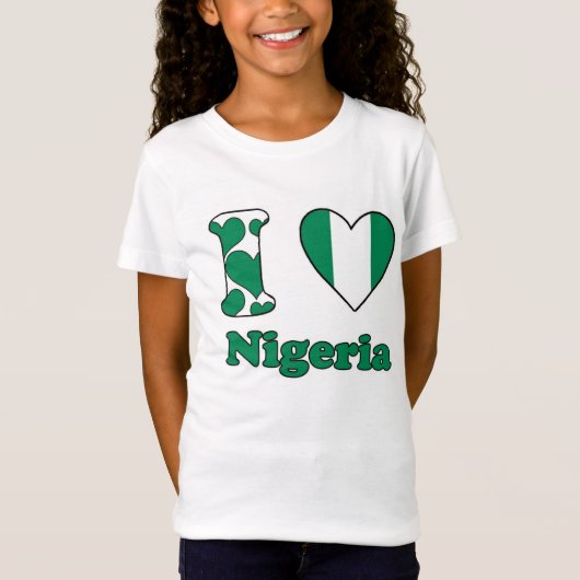 I love Nigeria Tシャツ (正面)