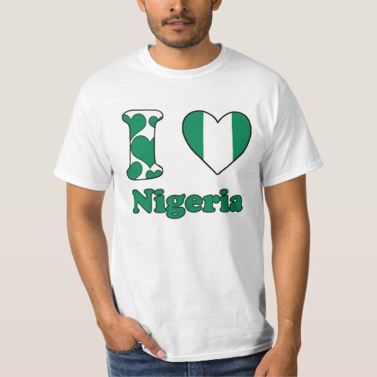 I love Nigeria Tシャツ (正面)