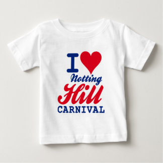 I LOVE NOTTING HILL CARNIVAL ベビーTシャツ