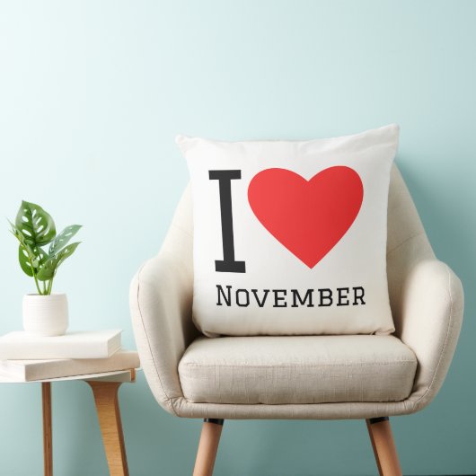 I love November クッション (椅子)