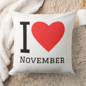 I love November クッション (ブランケット)