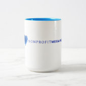 I Love NPM Mug ツートーンマグカップ (中央)
