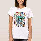 I Love Numbers Maths T Shirt for Teachers for Tシャツ (正面)