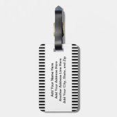 I Love Nursing Lagage Tag ラゲッジタグ (裏面縦)