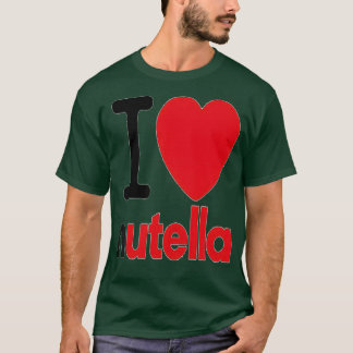 I LOVE NUTELLA  Tシャツ