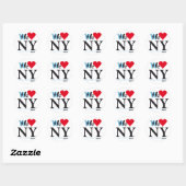 I LOVE NY, WE LOVE NY, DO YOU? ラウンドシール (シート)