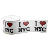 I Love NYC heart サテンリボン (リール)