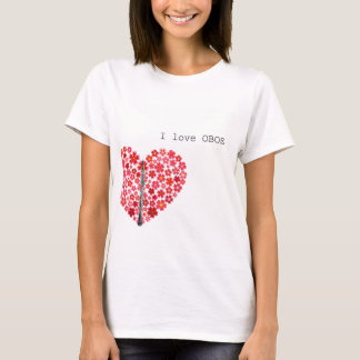 I love OBOE T-shirts　オーボエTシャツ Tシャツ