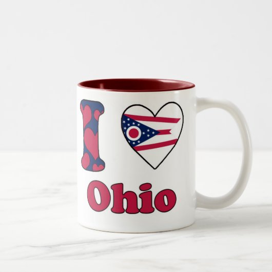 I love Ohio ツートーンマグカップ (右)