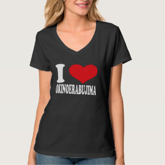 I love OkinoerabujimaハートOkinoerabujimaプライド Tシャツ