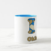 I love Oklahoma ツートーンマグカップ (中央)