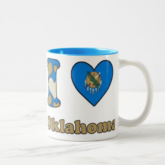 I love Oklahoma ツートーンマグカップ (右)