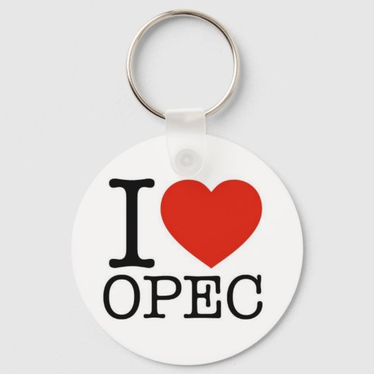 I Love OPEC Keychain キーホルダー (正面)