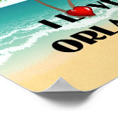 I Love Orlando、熱帯デザイン、 ポスター (角)