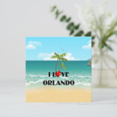 I Love Orlando, Floridaテンプレート カード (スタンド正面)