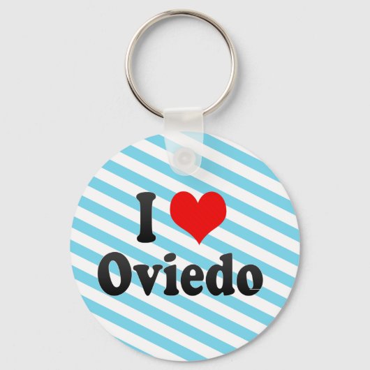 I Love Oviedo，スペイン キーホルダー (正面)