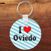 I Love Oviedo，スペイン キーホルダー (正面)