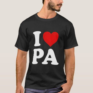 I Love Pa He Pennsylvania Tシャツ