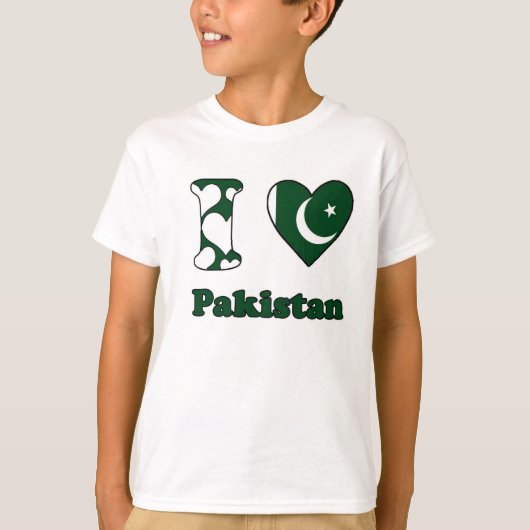 I love Pakistan Tシャツ (正面)
