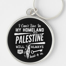 I Love Palestine My Homeland Customizable Keychain キーホルダー