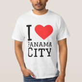I love Panama City  Tシャツ (正面)
