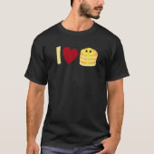 I love Pancakes     Pancake Tシャツ (正面)