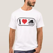 I Love Panzer Tシャツ (正面)