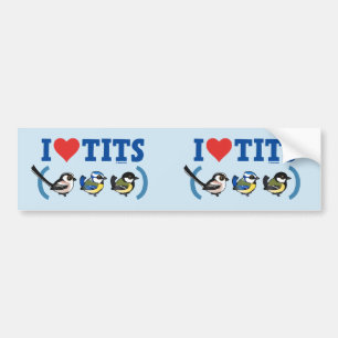 I Love Paridaeヨーロッパ バンパーステッカー