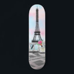 I Love Paris -エッフェルタワーとブーケの花 スケートボード<br><div class="desc">I Love Paris -エッフェルタワーロマンチックスケッチ – 選択/追加文字/フォント/色ユニーク – あなたの特別な贈り物を作る – サイズ変更し、移動または削除し、要素を追加 – 文字/カスタマイズツールとイメージ！- MIGNEDによるスケッチとデザイン。1000以上のZazzle製品に私のデザインを転送することもできる。楽しむ - Be Happy :)</div>