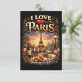 I Love Paris サンキューカード (スタンド正面)