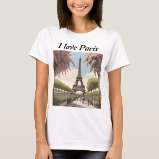 I love Paris Tシャツ