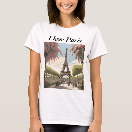 I love Paris Tシャツ (正面)