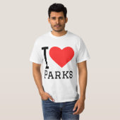 I love parks tシャツ (正面フル)