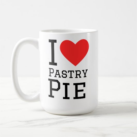 I love pastry pie コーヒーマグカップ (左)
