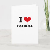 I Love Payroll カード (正面)