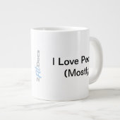 I Love People (Mostly) Mug (20oz) ジャンボコーヒーマグカップ (正面右)