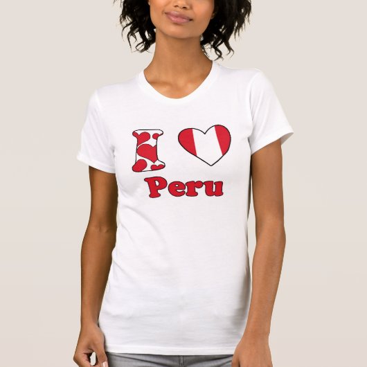 I love Peru Tシャツ (正面)