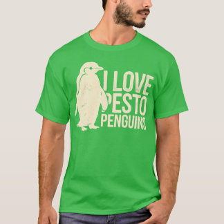 I love pesto penguins Pesto Penguin family Tシャツ