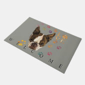 I Love Pets Doormat Puppy - Welcome ドアマット (アングル)