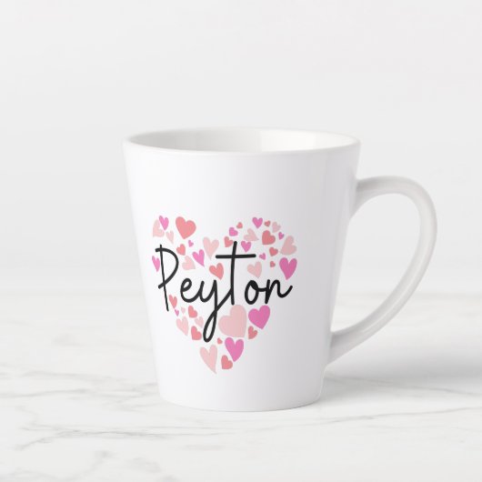 I love Peyton カフェラテマグ (右)